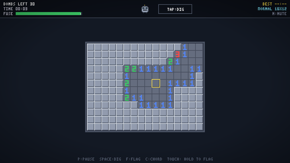 Bomb Grid gameplay