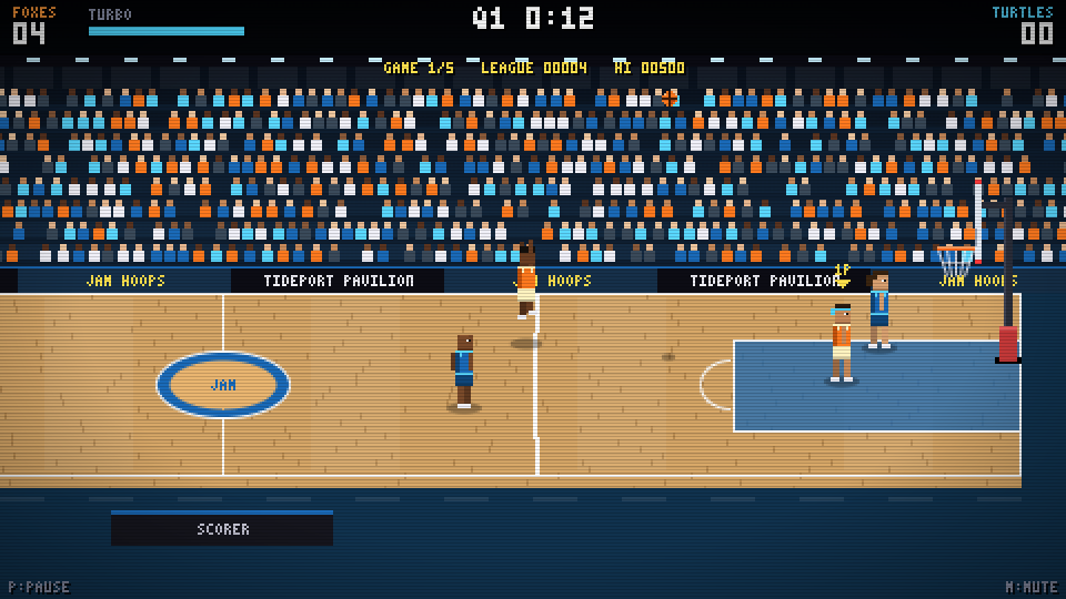 Jam Hoops gameplay