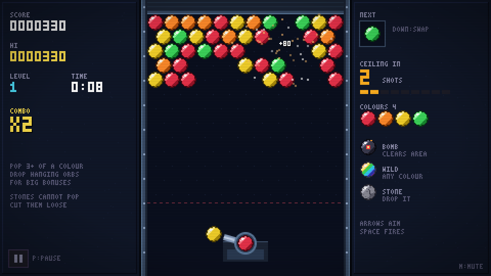 Orb Popper gameplay