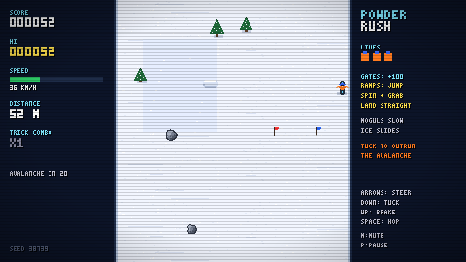 Powder Rush gameplay